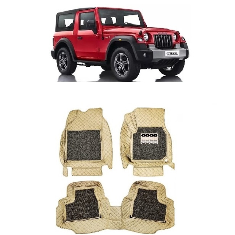 Floor Mats for Thar   - beige